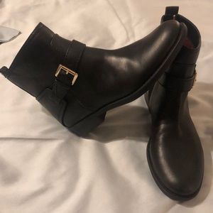 Tommy Hilfiger Black Fashion Ankle Boots